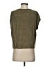 Madewell 100% Linen Green Linen Miracle Tee Size S - photo 2