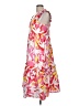 Crosby 100% Polyester Print Pink Cocktail Dress Size M - photo 5