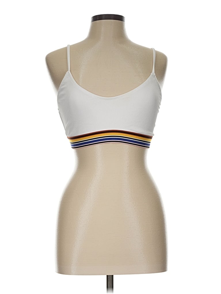 Pre-owned Topshop Sports Bra In White