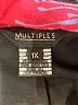 MULTIPLES Red Blazer Size 1X - photo 6