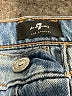 7 For All Mankind Blue Denim Shorts Size 27 waist - photo 3
