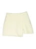 Express Solid Ivory Skort Size 4 - photo 1