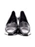 Enzo Angiolini 100% Leather Black Wedges Size 6 1/2 - photo 2
