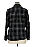 Ingrid + Isabel 100% Rayon Plaid Black Long Sleeve Blouse Size XL (4) - photo 2