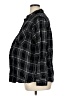 Ingrid + Isabel 100% Rayon Plaid Black Long Sleeve Blouse Size XL (4) - photo 5