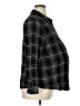 Ingrid + Isabel 100% Rayon Plaid Black Long Sleeve Blouse Size XL (4) - photo 4