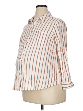 Ingrid + Isabel 3/4 Sleeve Button Down Shirt