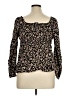 Torrid Black Long Sleeve Blouse Size 1X Plus (1) - photo 2
