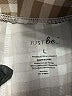 Just Be... Plaid Brown Casual Pants Size L - photo 7