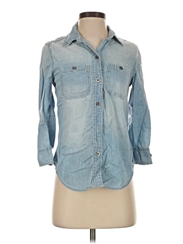 Seven7 3/4 Sleeve Button-Down Shirt (view 1)