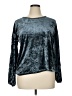 Charming Charlie Teal Long Sleeve Top Size XL - photo 1