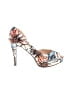 Nine West Floral Ivory Heels Size 6 - photo 1