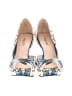 Nine West Floral Ivory Heels Size 6 - photo 2