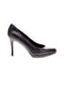 Ann Taylor 100% Leather Black Heels Size 6 1/2 - photo 1