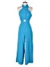Amanda Uprichard Solid Blue Jumpsuit Size S - photo 1
