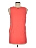 MICHAEL Michael Kors 100% Polyester Orange Sleeveless T-Shirt Size M - photo 2
