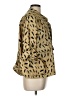 Caroline Rose 100% Silk Animal Print Gold Jacket Size L - photo 4