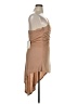 Alexis 100% Viscose Solid Tan Cocktail Dress Size XL - photo 4