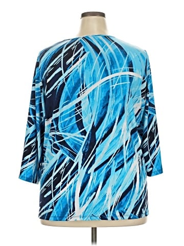 Allison Daley 3/4 Sleeve Blouse (view 2)