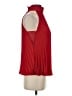 Bailey 44 100% Recycled Polyester Red Sleeveless Blouse Size S - photo 4