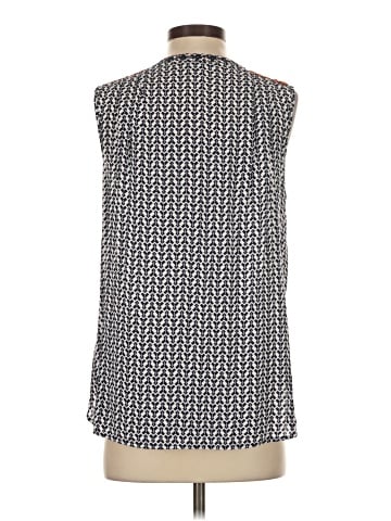fleur bleue Sleeveless Blouse (view 2)