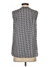 fleur bleue 100% Rayon Gray Sleeveless Blouse Size S - photo 2