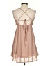 C. Luce 100% Polyester Tan Cocktail Dress Size S - photo 2