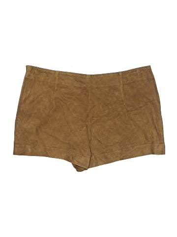 Trafaluc by Zara Khaki Shorts (view 2)