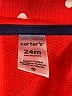 Carter's 100% Cotton Hearts Red Jacket 18-24 MO / 24 MO - photo 3