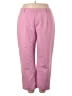 Shein Color Block Pink Casual Pants Size 3X - photo 1