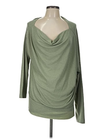 Hem & Thread Long Sleeve Top (view 1)