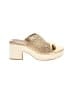 Baretraps Gold Heels Size 9 - photo 1