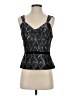 Context Black Sleeveless Top Size 4 - photo 1