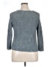 Norton McNaughton 100% Rayon Tweed Blue Cardigan Size XL - photo 2