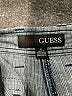 Guess 100% Cotton Plaid Gray Cargo Shorts Size 31 waist - photo 3