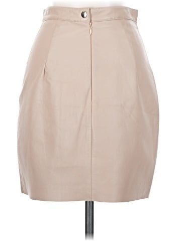 American Apparel Faux Leather Skirt (view 2)