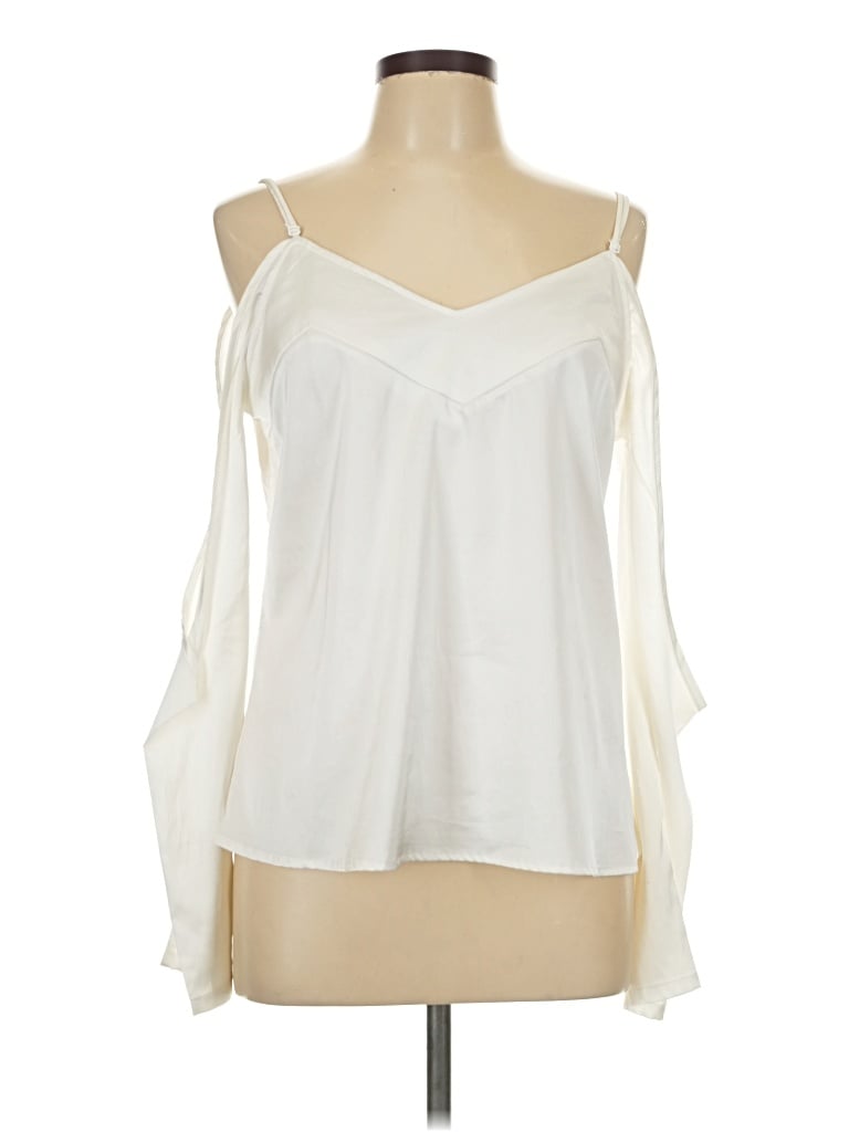 Pre-owned Vagabond Sleeveless Blouse In Ivory