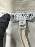 St. John Collection Ivory Casual Pants Size 14 - photo 7