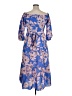 Eliza J 100% Polyester Blue Casual Dress Size 14 - photo 2