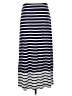 Talbots Outlet Stripes Blue Casual Skirt Size M (petite) - photo 1