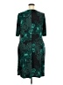 Connected Apparel Paisley Teal Casual Dress Size 2X (estimated) - photo 2