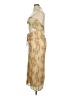 Meshki 100% Viscose Paisley Tan Cocktail Dress Size XL - photo 5