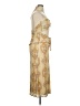 Meshki 100% Viscose Paisley Tan Cocktail Dress Size XL - photo 4