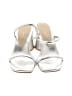 Dolce Vita Metallic Silver Sandals Size 8 - photo 2