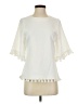 Blaque Label 100% Polyester Ivory 3/4 Sleeve Blouse Size XS - photo 1