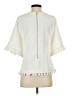 Blaque Label 100% Polyester Ivory 3/4 Sleeve Blouse Size XS - photo 2