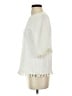 Blaque Label 100% Polyester Ivory 3/4 Sleeve Blouse Size XS - photo 5