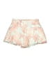 Adrienne 100% Polyester Print Pink Shorts Size L - photo 1