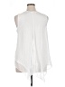 Simply Vera Vera Wang 100% Polyester White Sleeveless Blouse Size XL - photo 2