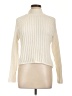 Pink Rose 100% Polyester Ivory Turtleneck Sweater Size L - photo 1